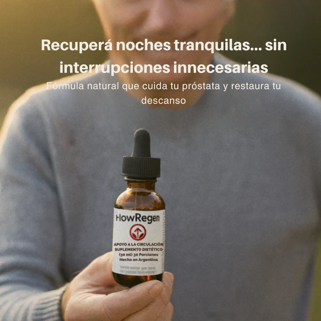 FlowRegen® – La fórmula natural que los hombres eligen para cuidar su próstata